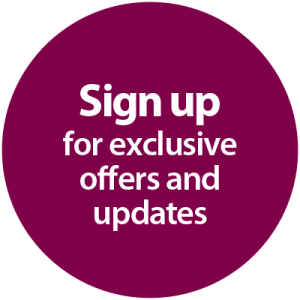 Sign up for exclusive offers and updates